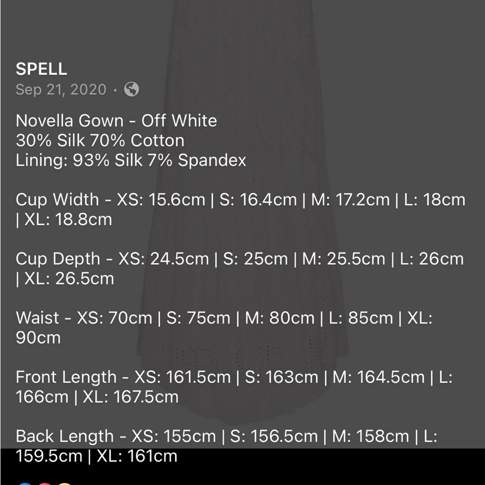 NWT Spell & the Gypsy Novella Gown XL - Spell Bride - Picture 13 of 17